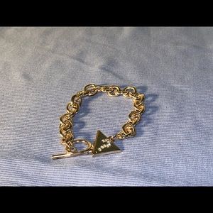 Rose gold guess bracelet